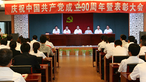 7月2日，集团党委召开庆祝中国共产党建党90周年暨优秀共产党员表彰大会。